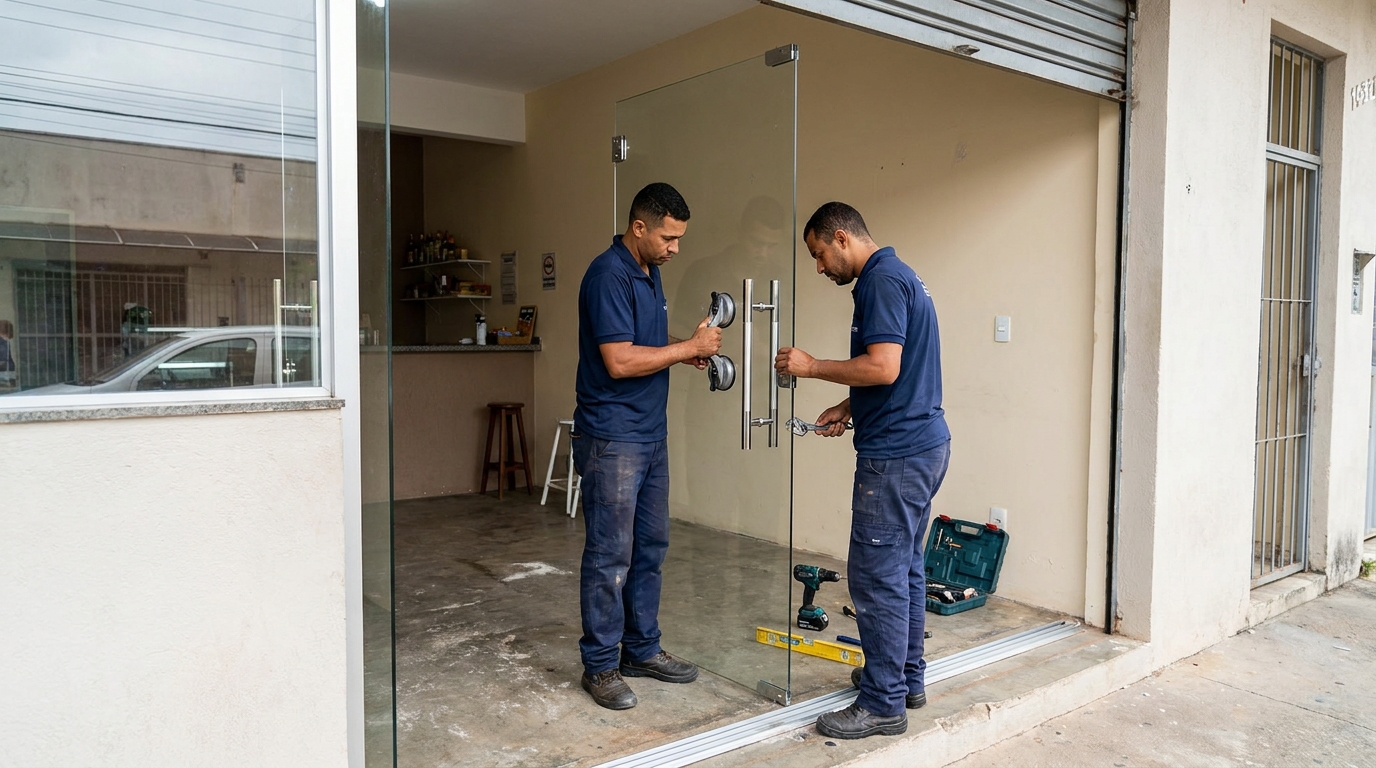 Portas em Vidro em Itajaí‑SC