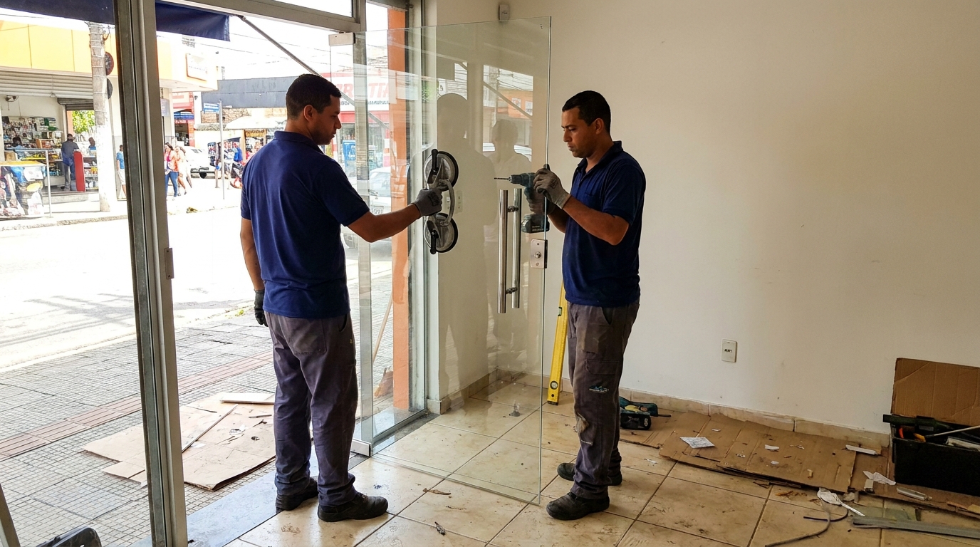 Portas em Vidro em Itajaí‑SC
